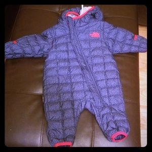 North Face infant thermal suit